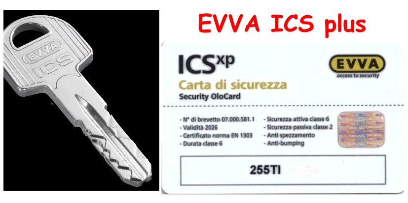 Copia chiave EVVA ICS PLUS